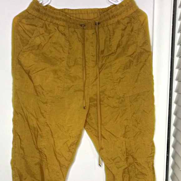 Pants & Jumpsuits Mustard Yellow Cargo Pants Poshmark